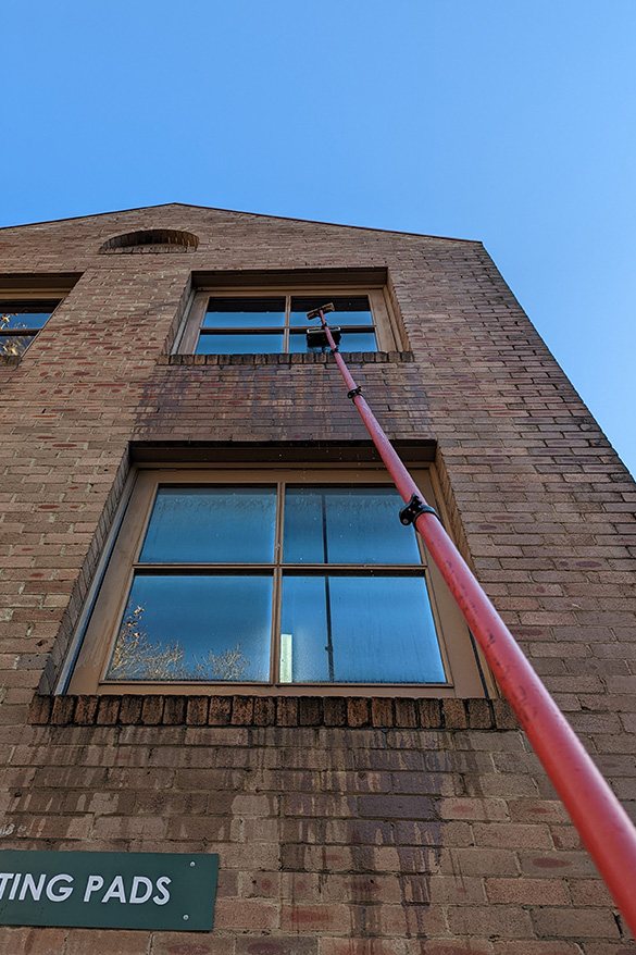 window cleaning la perouse waterfed pole