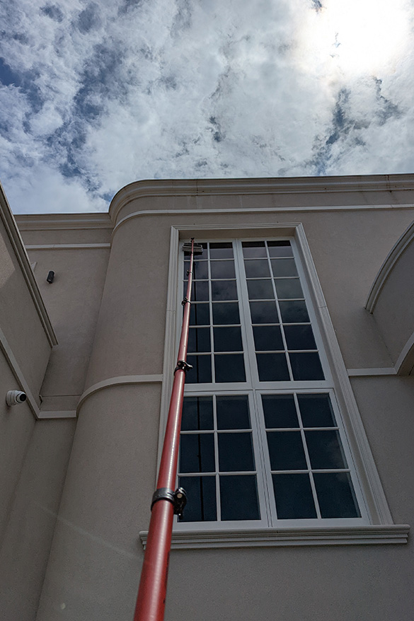 window cleaning rushcutters bay waterfed pole